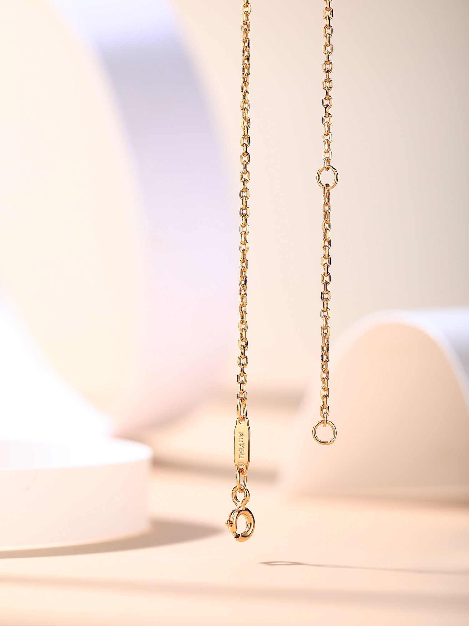 T1 Round Full Diamond Necklace - Image 5