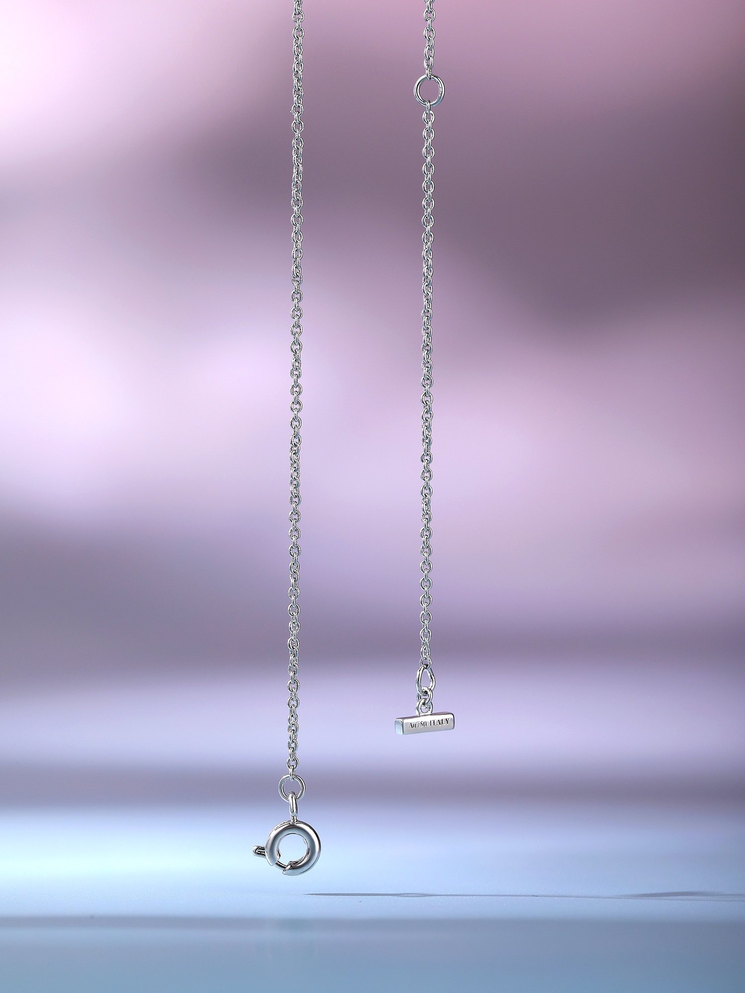 Handmade diamond studded bow necklace - 图片 6