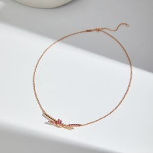 520 Limited Edition Knot Pink Blue Treasure Necklace