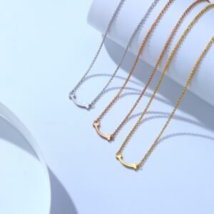 Mini Smile Diamond Free Necklace