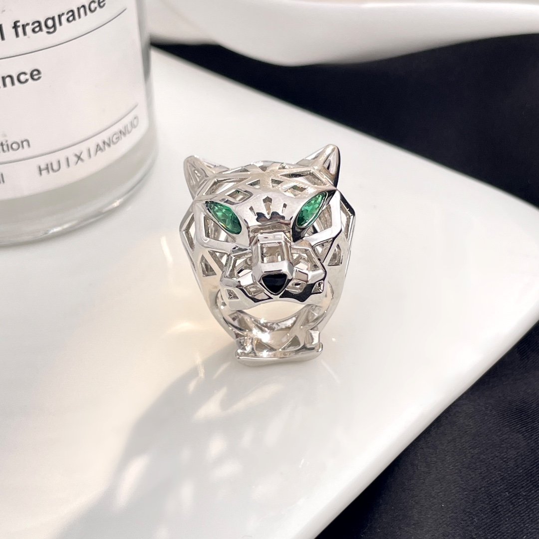 Oversized leopard hollow ring - Image 7